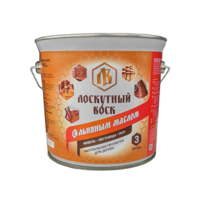 Лоскутный Воск с льняным маслом 3л купить в Екатеринбурге