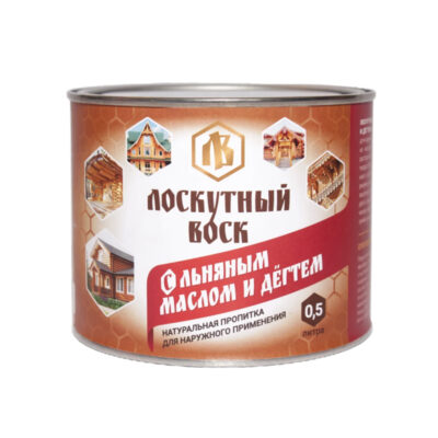 Лоскутный Воск с дёгтем для наружных работ